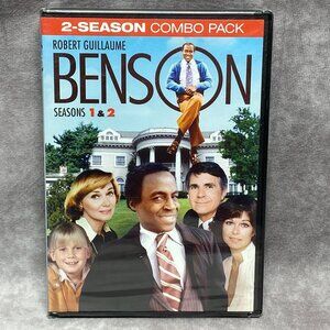 Benson Seasons 1 and 2 (2014 DVD Set)  2-Season Combo Pack Sealed